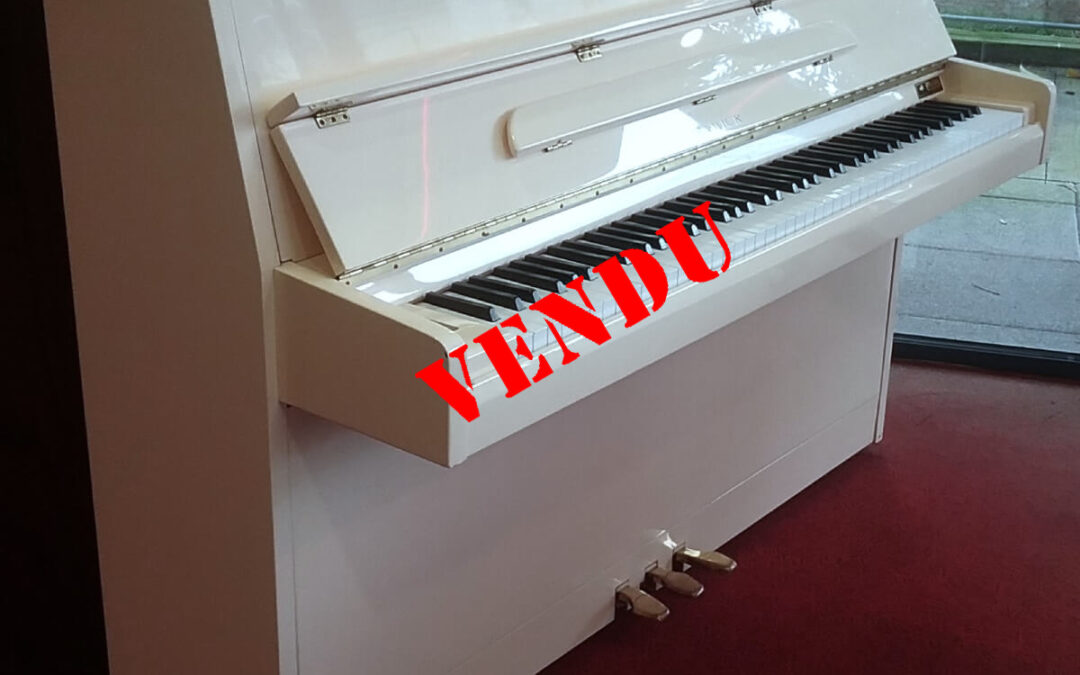 PIANO DROIT SAMICK BLANC
