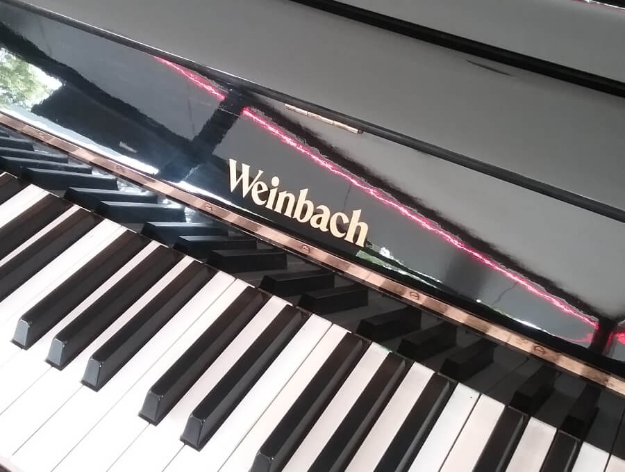 WEINBACH 124 CLAVIER piano tchèque petrof